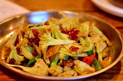 菜花(huā)炒肉